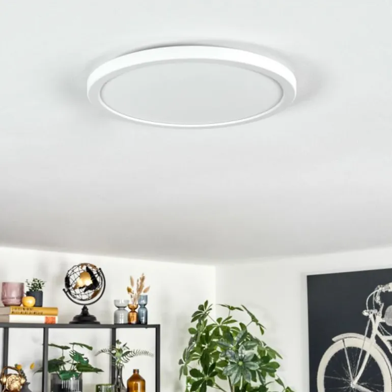Endrup Plafonnier LED Blanc, 1 lumière