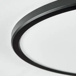 Endrup Plafonnier LED Noir, 1 lumière