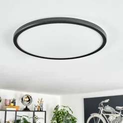 Endrup Plafonnier LED Noir, 1 lumière