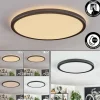 Endrup Plafonnier LED Noir, 1 lumière