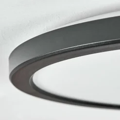 Endrup Plafonnier LED Noir, 1 lumière