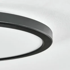 Endrup Plafonnier LED Noir, 1 lumière