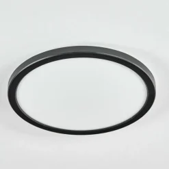 Endrup Plafonnier LED Noir, 1 lumière