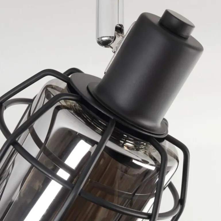 Ennor Plafonnier, Spot de plafond Noir, 3 lumières