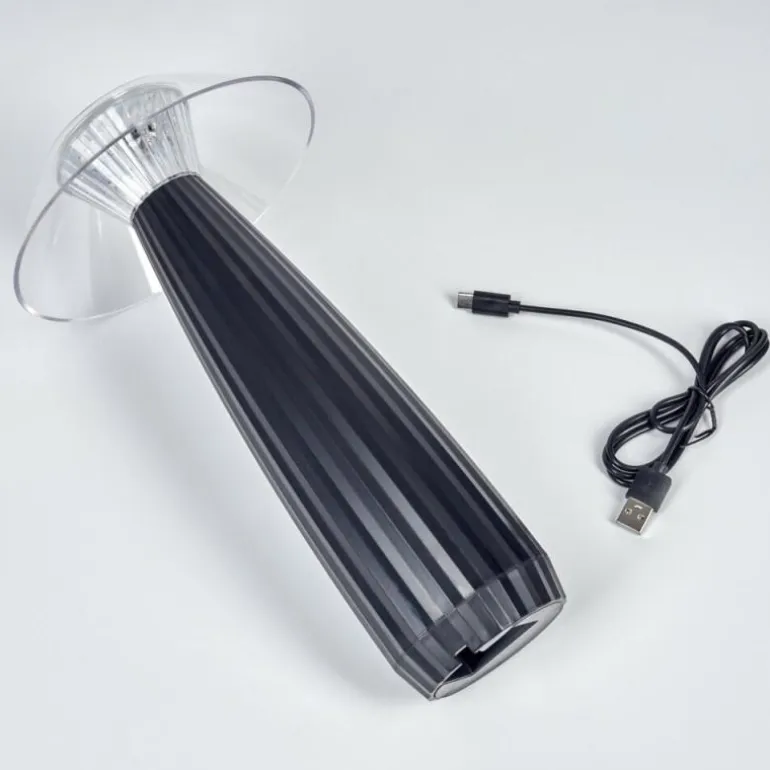 Eryla Lampe de bureau, Lampe à poser LED Noir, 1 lumière