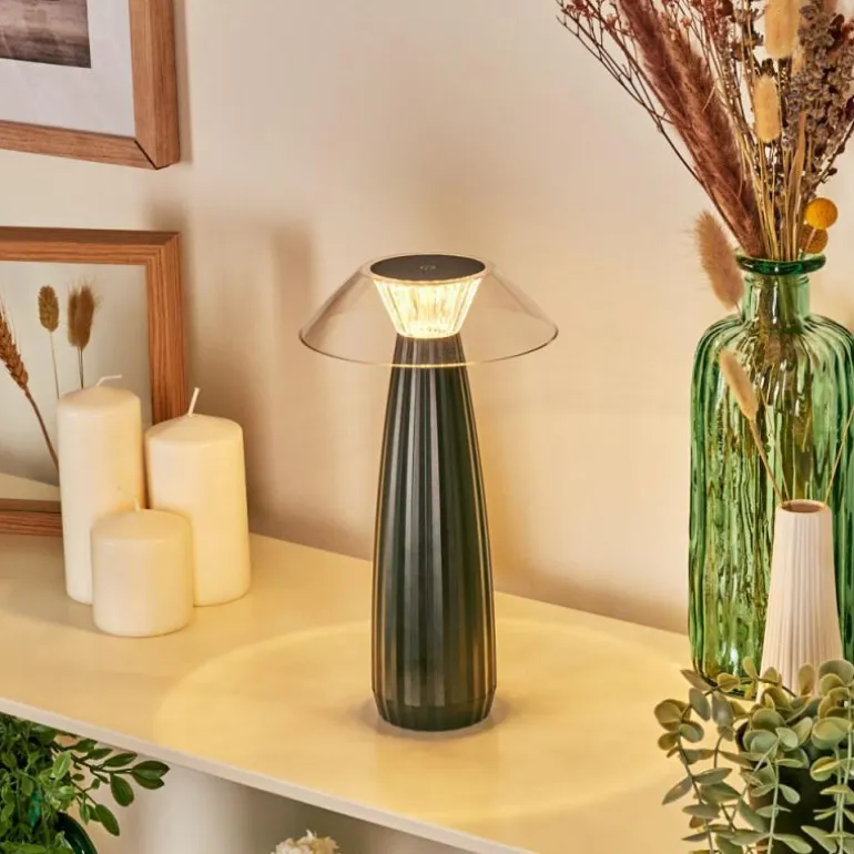 Eryla Lampe de bureau, Lampe à poser LED Noir, 1 lumière