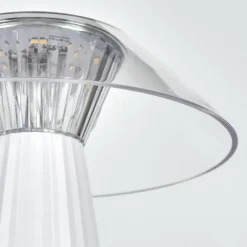 Eryla Lampe de bureau, Lampe à poser LED Blanc, 1 lumière