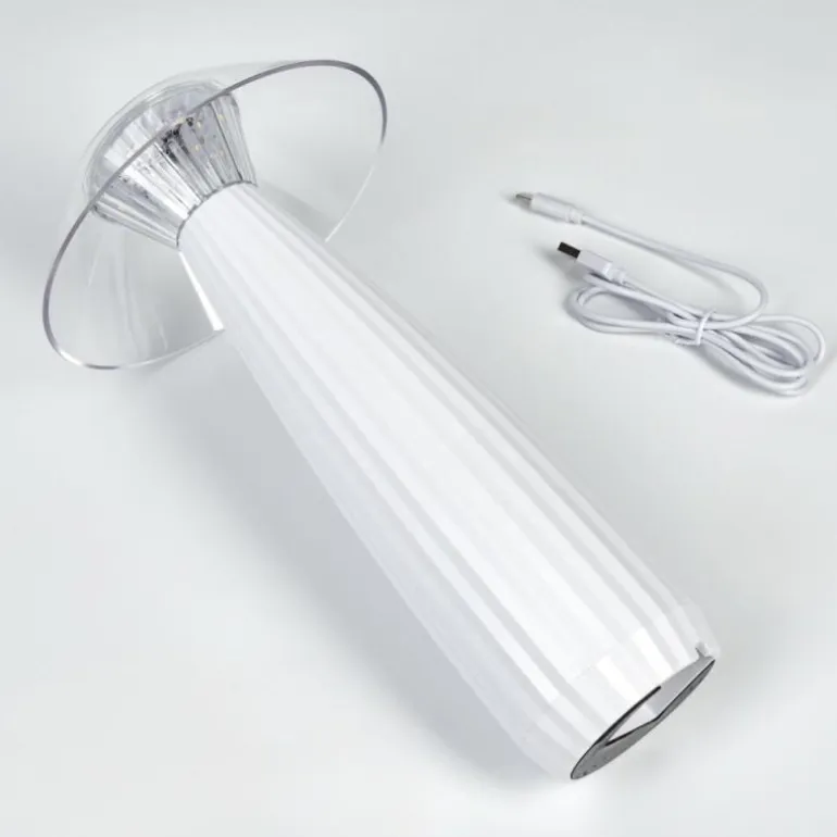 Eryla Lampe de bureau, Lampe à poser LED Blanc, 1 lumière