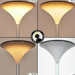 Eryon Lampe de bureau, Lampe à poser LED Noir, Blanc, 1 lumière