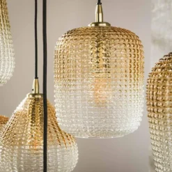 Escusa Suspension Anthracite, 9 lumières