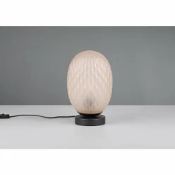 Facette Lampe à poser Luminaires Trio Brun, Or, 1 lumière