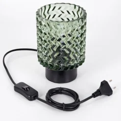 Falgorosa Lampe à poser Noir, 1 lumière