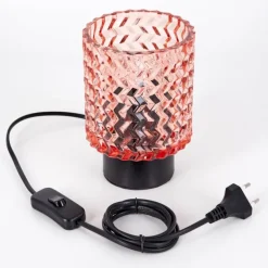 Falgorosa Lampe à poser Noir, 1 lumière