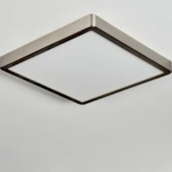 Finsrud Plafonnier, Panel LED Argenté, 1 lumière
