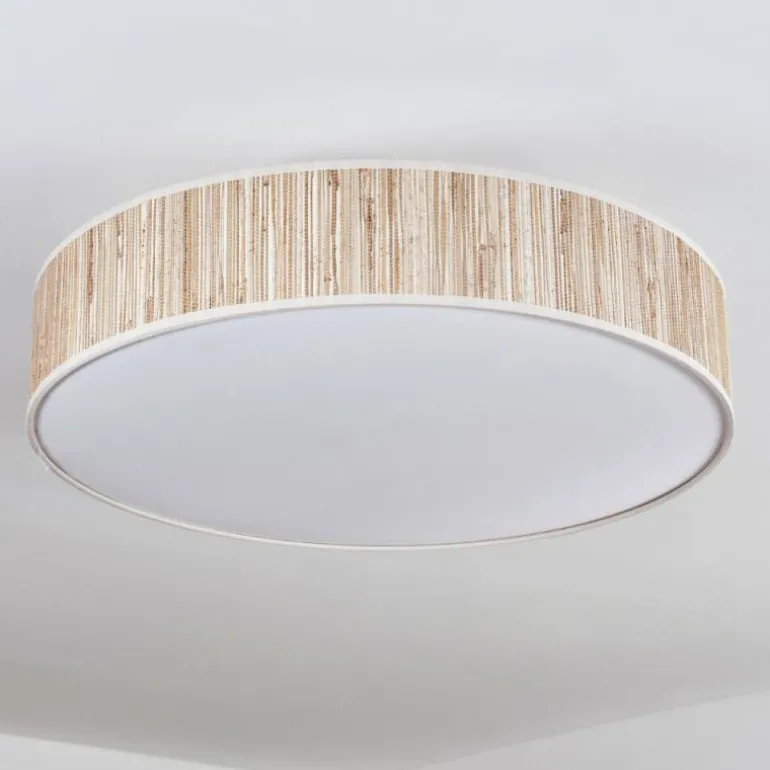 Foggia Plafonnier Nickel mat, 3 lumières