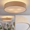 Foggia Plafonnier Nickel mat, 3 lumières