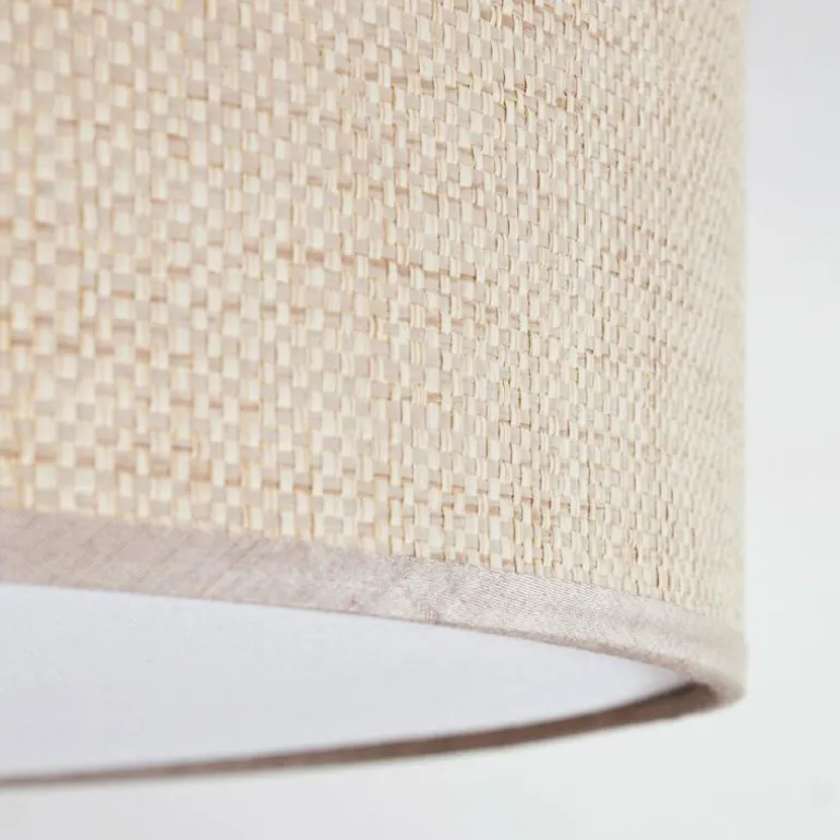 Foggia Plafonnier Nickel mat, 3 lumières