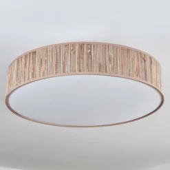 Foggia Plafonnier Nickel mat, 3 lumières