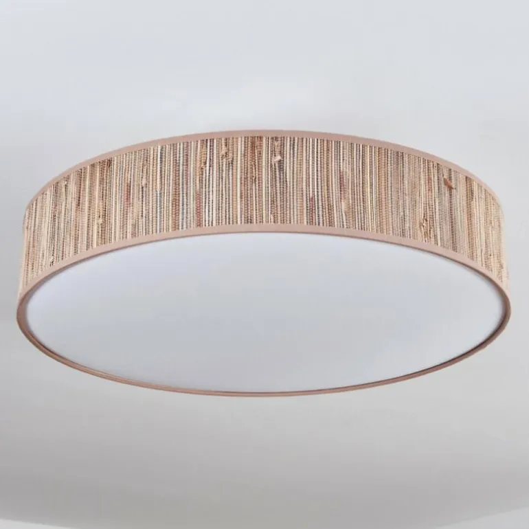Foggia Plafonnier Nickel mat, 3 lumières