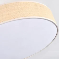 Foggia Plafonnier Nickel mat, 3 lumières