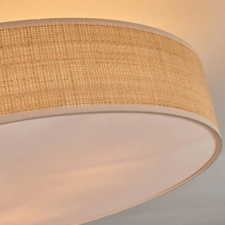 Foggia Plafonnier Nickel mat, 3 lumières