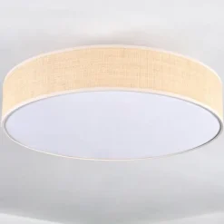 Foggia Plafonnier Nickel mat, 3 lumières