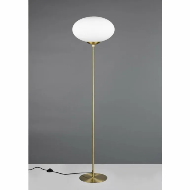 Fomento Lampadaire Luminaires Trio Laiton, 1 lumière