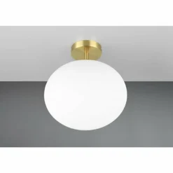 Fomento Plafonnier Luminaires Trio Laiton, 1 lumière
