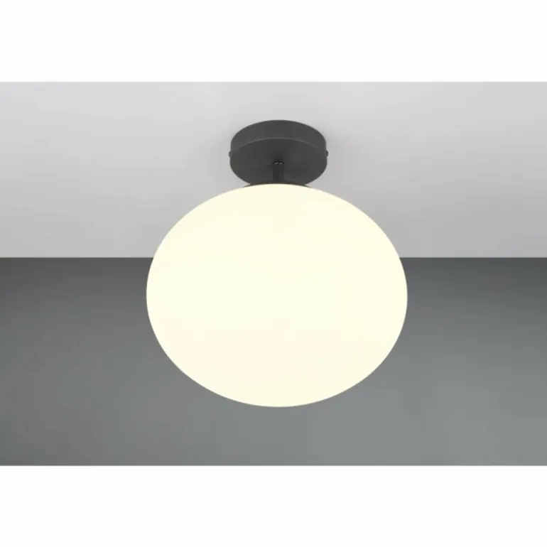 Fomento Plafonnier Luminaires Trio Noir, 1 lumière