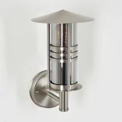 Forli Lampe murale d´extérieur Argenté, 1 lumière