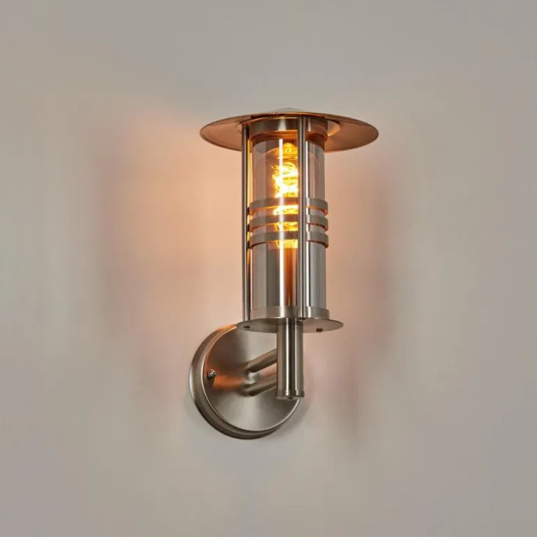 Forli Lampe murale d´extérieur Argenté, 1 lumière