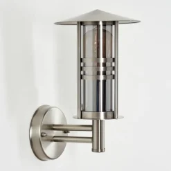 Forli Lampe murale d´extérieur Argenté, 1 lumière