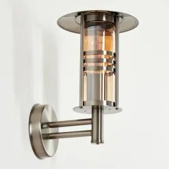 Forli Lampe murale d´extérieur Argenté, 1 lumière