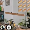 Fugelsta Suspension, Suspension LED Noir, 1 lumière