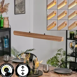 Fugelsta Suspension, Suspension LED Noir, 1 lumière