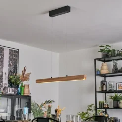 Fugelsta Suspension, Suspension LED Noir, 1 lumière