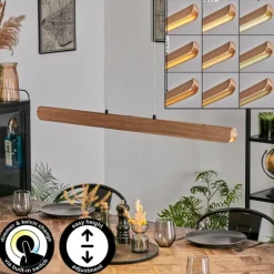 Fugelsta Suspension, Suspension LED Noir, 1 lumière