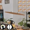 Fugelsta Suspension, Suspension LED Noir, 1 lumière