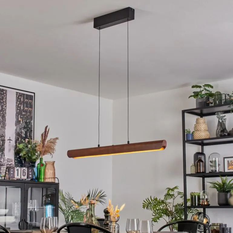 Fugelsta Suspension, Suspension LED Noir, 1 lumière