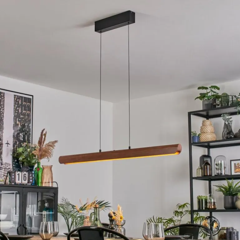 Fugelsta Suspension, Suspension LED Noir, 1 lumière
