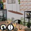 Fugelsta Suspension, Suspension LED Noir, 1 lumière