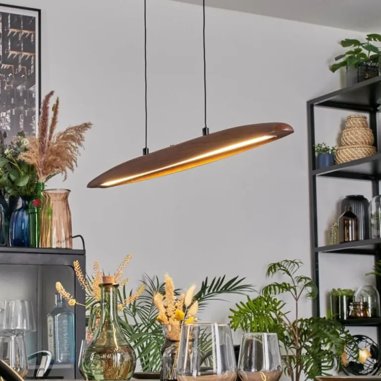 Fugelsta Suspension, Suspension LED Noir, 1 lumière