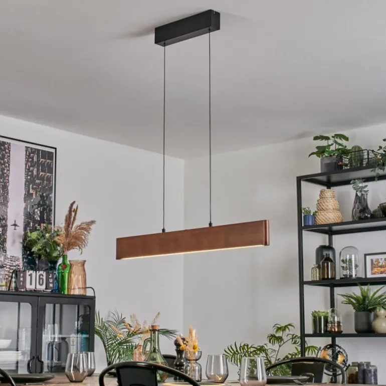 Fugelsta Suspension, Suspension LED Noir, 1 lumière