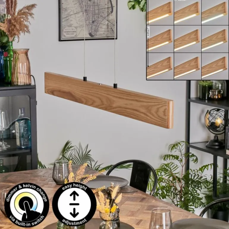 Fugelsta Suspension, Suspension LED Noir, 1 lumière