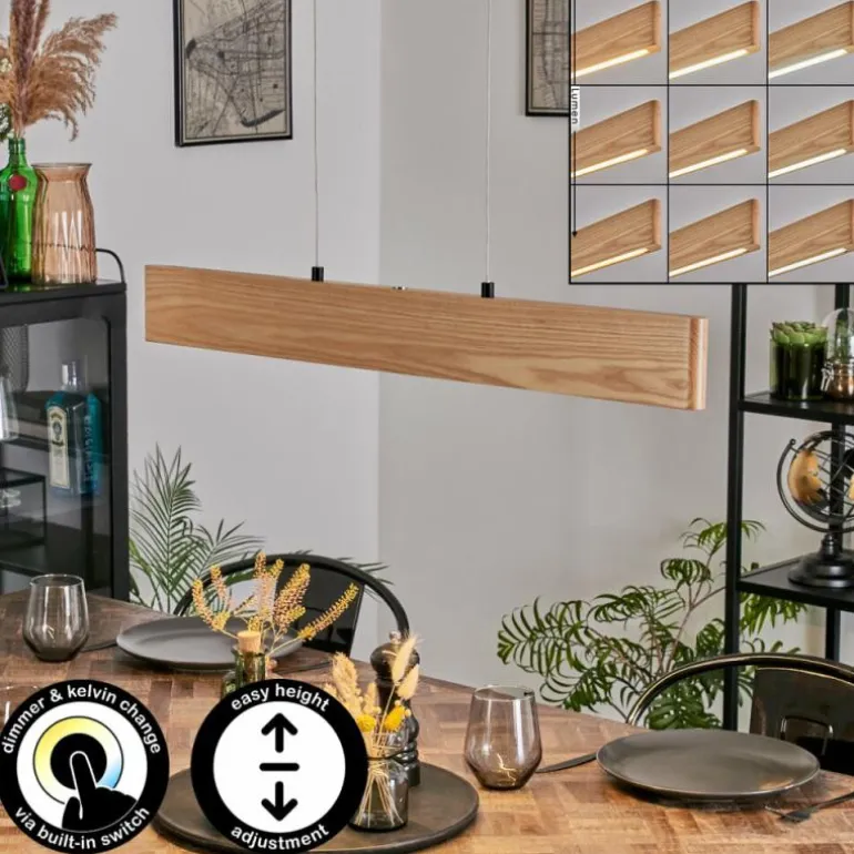 Fugelsta Suspension, Suspension LED Noir, 1 lumière