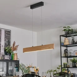 Fugelsta Suspension, Suspension LED Noir, 1 lumière
