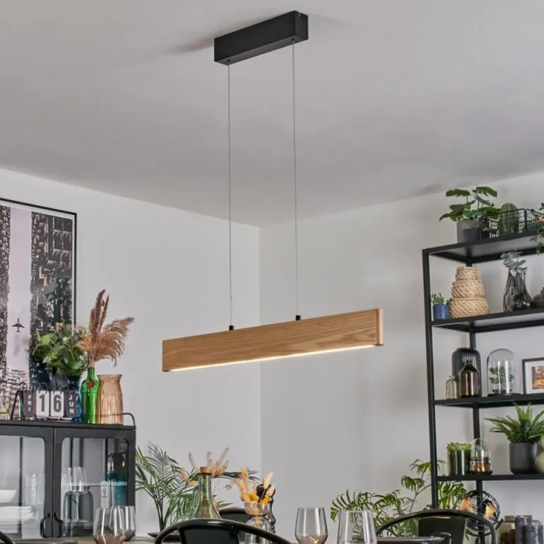 Fugelsta Suspension, Suspension LED Noir, 1 lumière