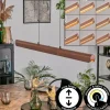Fugelsta Suspension, Suspension LED Noir, 1 lumière