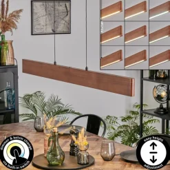 Fugelsta Suspension, Suspension LED Noir, 1 lumière
