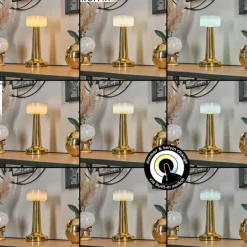 Gallboda Lampe à poser LED Laiton, 1 lumière